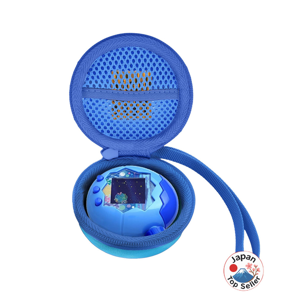 เคสเก็บอุปกรณ์ Tamagochi Paradise Blue Water ดีไซน์พิเศษตรงรุ่น พร้อมสายคล้องทนทาน สำหรับพกพาสะดวก ป