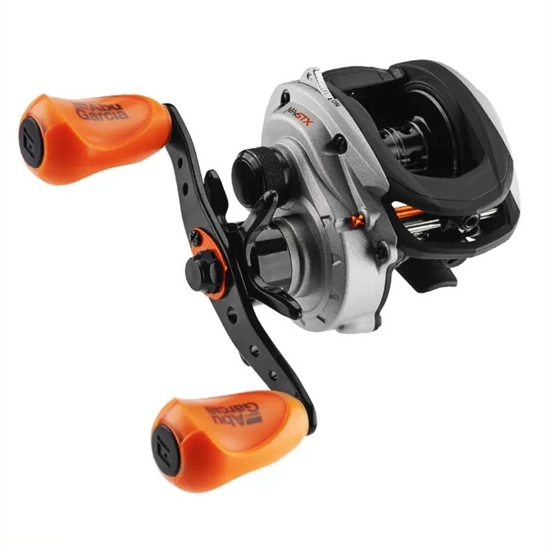 【NEW】 ของแท้ 100% Abu Garcia Max Stx รอกตกปลา 5+1BB 6.4:1 MagTrax™ดิสก์เบรก ระบบเพาเวอร์™สวิตช์พลิกร