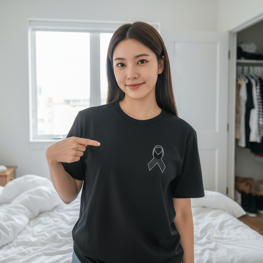 เสื้อยืดสิริกิติ์ พิมพ์โลโก้ที่ระลึก Queen mother sirikit has died at age93 คอกลมสำหรับผู้ชายและผู้ห