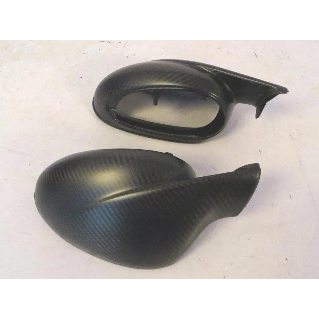ฝาครอบกระจกมองข้างคาร์บอนไฟเบอร์ด้าน (LHD) fit Porsche 911 997 MK2 Carrera Turbo