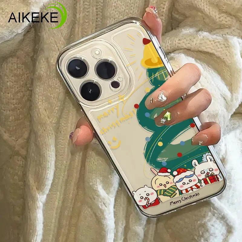 ต้นคริสต์มาสน่ารัก Chikawa Ultra Thinเคสโทรศัพท์สําหรับRealme 14 14T 14X 13 12 12X 11 11X 10T 10 9 9