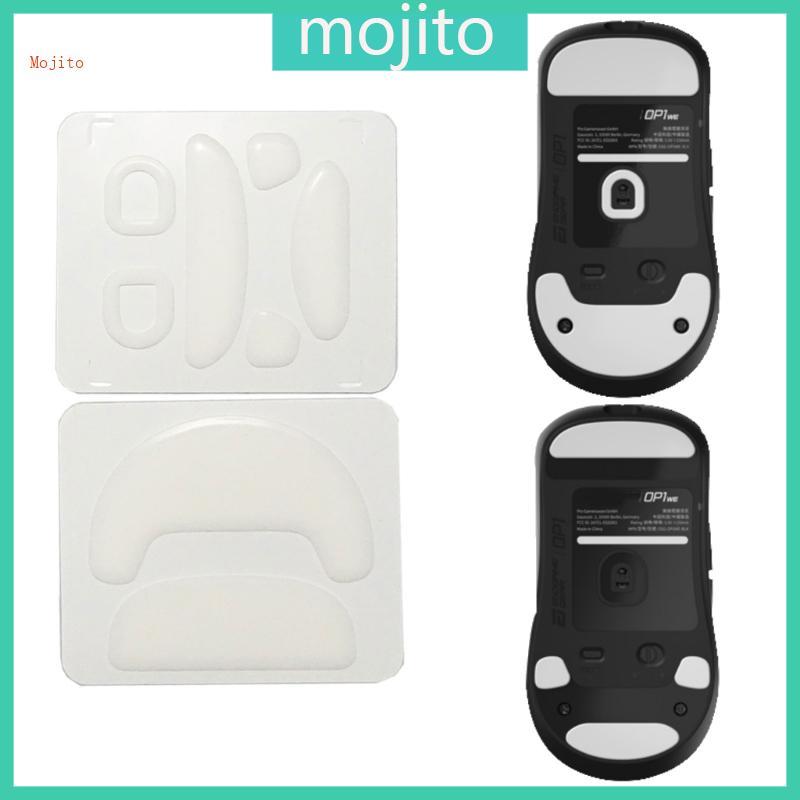 Mojito 1 แพ็ค Esports Tiger Gaming ICE V2 รุ่นเมาส์สเก็ตเมาส์ฟุตสําหรับ ENDGAME GEAR OP1W เมาส์สีขาว