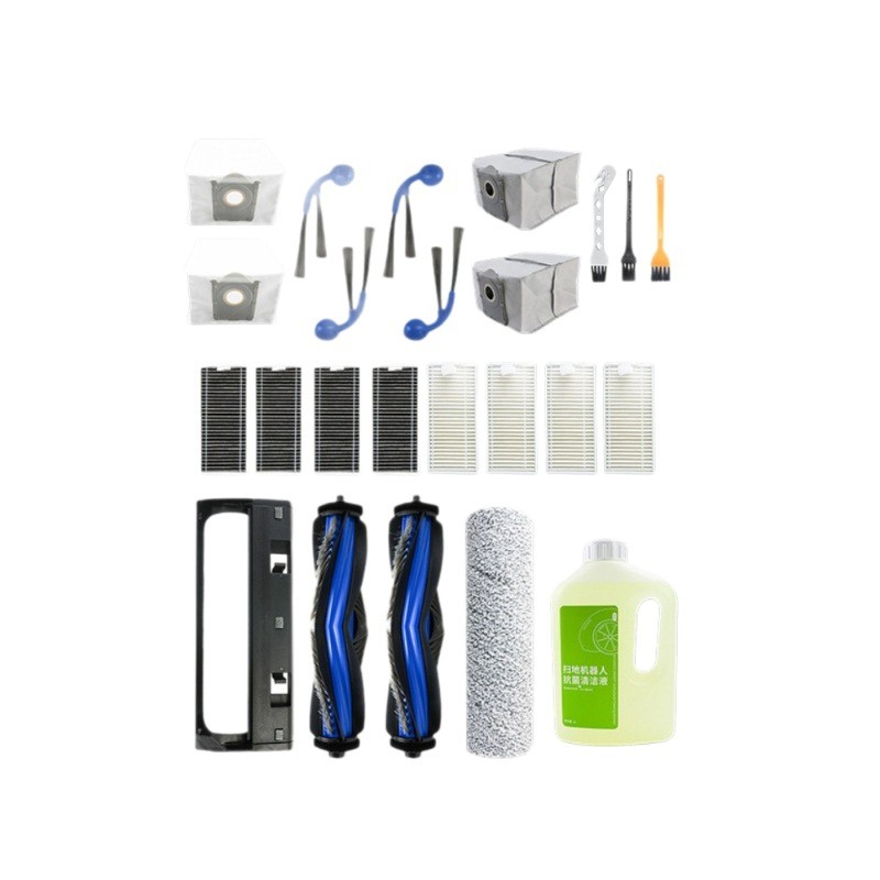 ใช้งานร่วมกับอุปกรณ์เสริมและวัสดุสิ้นเปลืองของหุ่นยนต์ดูดฝุ่น Ecovacs Deebot T80/T80 Omni