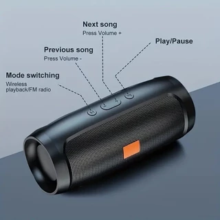 ⚡【COD】ลำโพงไร้สาย ความจุแบตเตอร์รี่ ลำโพงbluetooth ลำโพง ลำโพงบลูทูธ บลูทูธ5.0 ซาวด์บาร์ กันน้ำ เบสหนัก คุณภาพเสียง9D