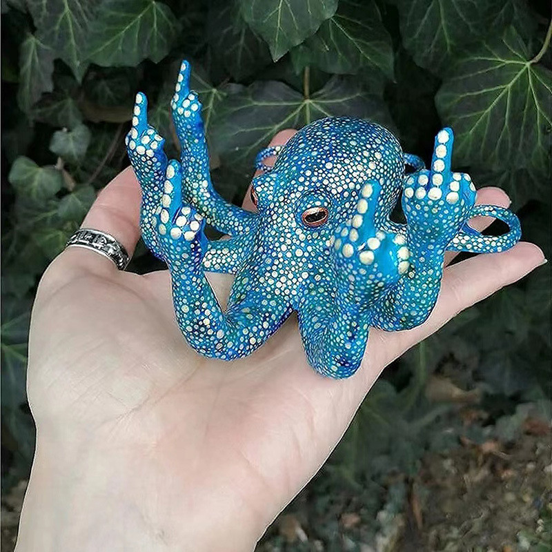 Octopus Octopus Glow-in-the-dark ตกแต่งเครื่องประดับออกแบบ Octopus