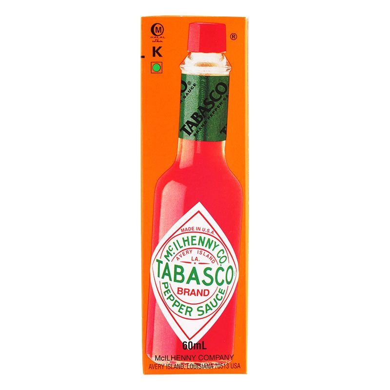 ทาบาสโกซอสพริก 60มล. Tabasco Pepper Sauce 60ml. [หมายเลขบาร์โค้ด 0011210000018 ]