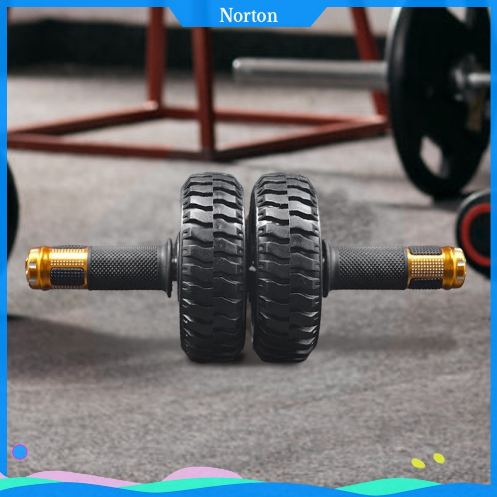 ❦HW Ab Roller Wheel Ab อุปกรณ์ออกกําลังกายล้อออกกําลังกายสําหรับหน้าท้องและฝึกความแข็งแรงของแกน