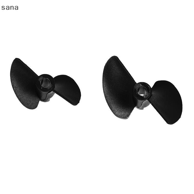 [sana] RC Boat Nylon Propeller CW Paddle P40 Shaft 27-47MM Two-de Replacement