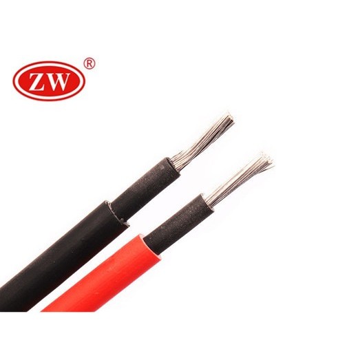 Risin 1 เมตร TUV UL ได้รับการอนุมัติไฟฟ้า PV DC 2pfg 1169 PV1-F 1X4mm2 สายไฟพลังงานแสงอาทิตย์ Adapti