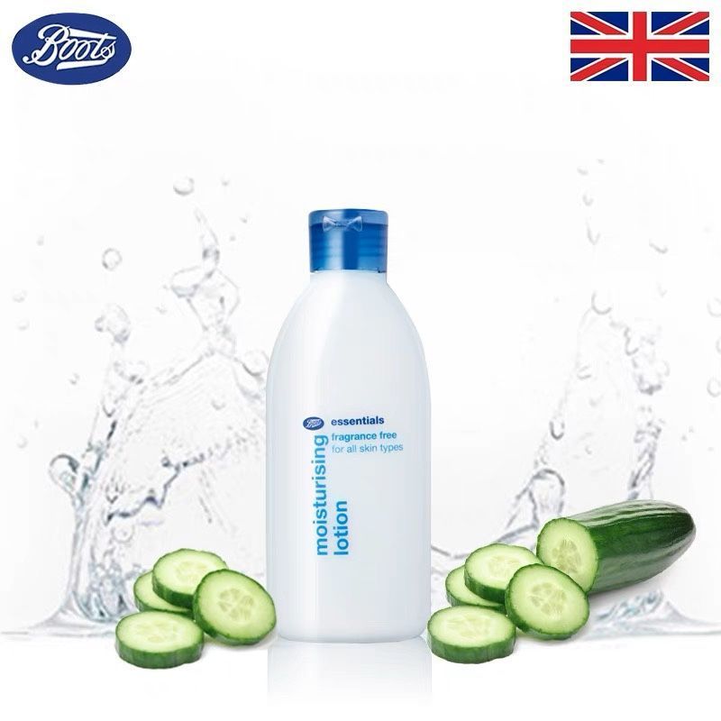 British Boots Cucumber Lotion Blue Lotion Vitamin Deep Beauty Moisturizing 150ml Moisturizing Mild M