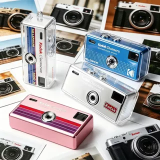 เหมาะสําหรับเคสป้องกันกล้อง Kodak Charmera Millennium Limited Edition, เคสแบบนิ่ม TPU โปร่งใส, ป้องกันรอยขีดข่วนและทนต่อการสึกหรอ