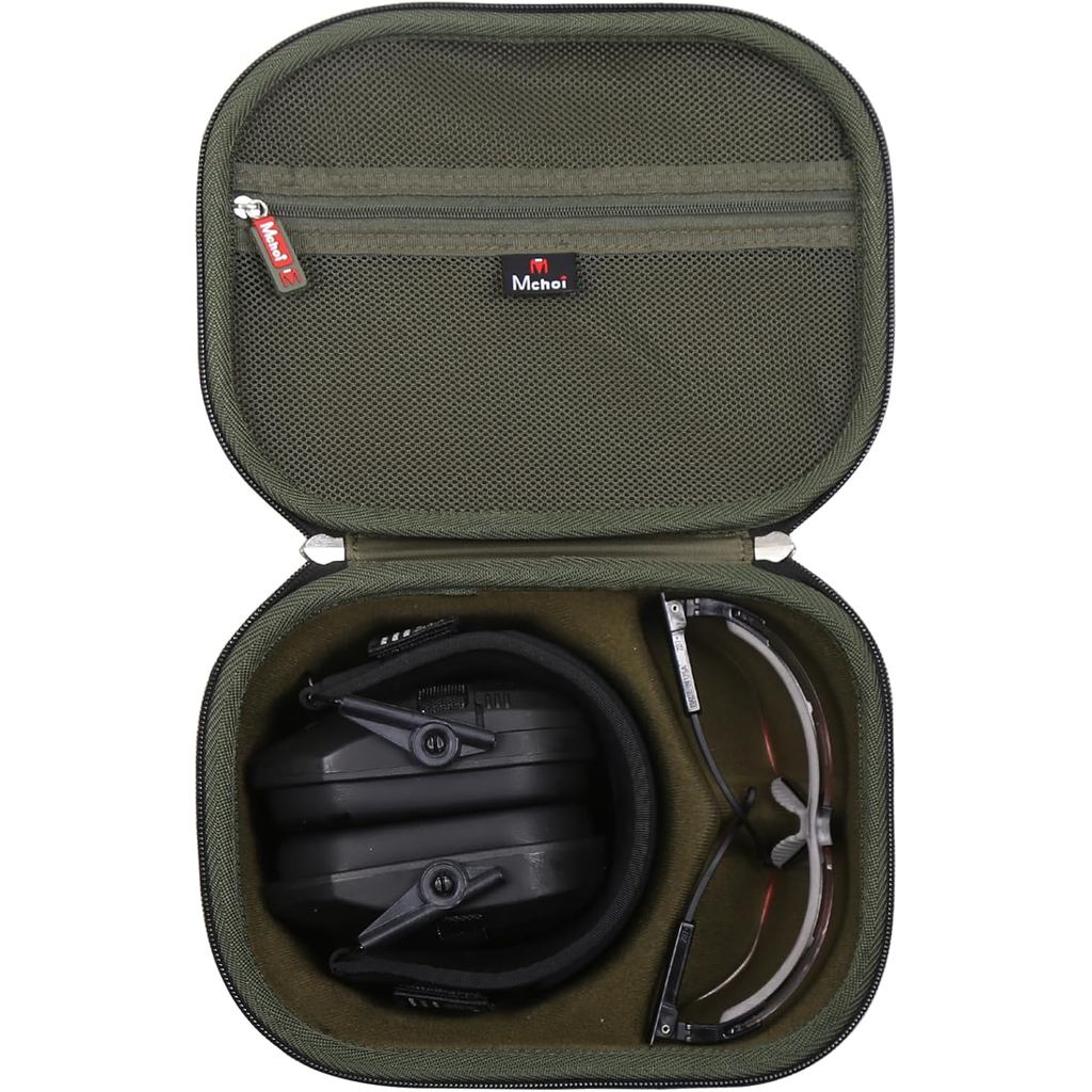 Mchoi Storage Case เหมาะสําหรับ Walkers Razor Slim/Howard Leight Honeywell Impact Sport/PROHEAR 066 
