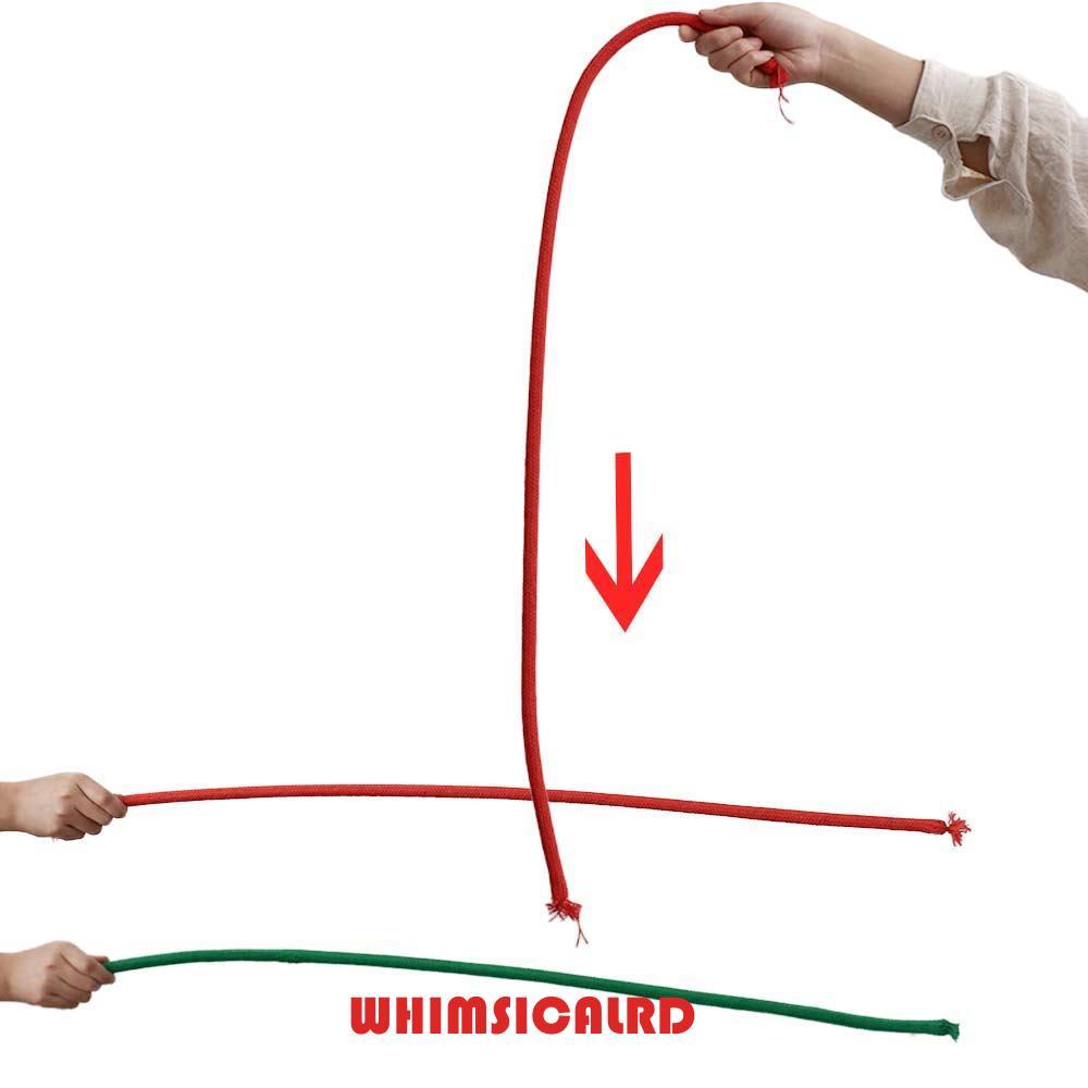 WHIMSIZARD เชือกแข็งสําหรับ Comedy Magician อุปกรณ์เสริม Close-Up Magican ของขวัญของเล่นตลก Stage Magic Props
