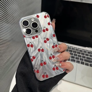 แฟชั่น เชอร์รี่ โรส คำนับ ดูเดิล เข้ากันได้กับ IPhone 16 17 7 8 14 15 Plus 13 15 14 12 11 Pro Max XR X XS Maxเคสสำหรับ