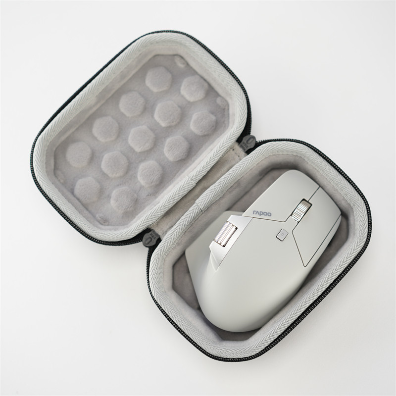 เหมาะสําหรับ Rapoo MT760/MT760Mini Office Mouse Hard Shell Protection Storage Bag Case Box