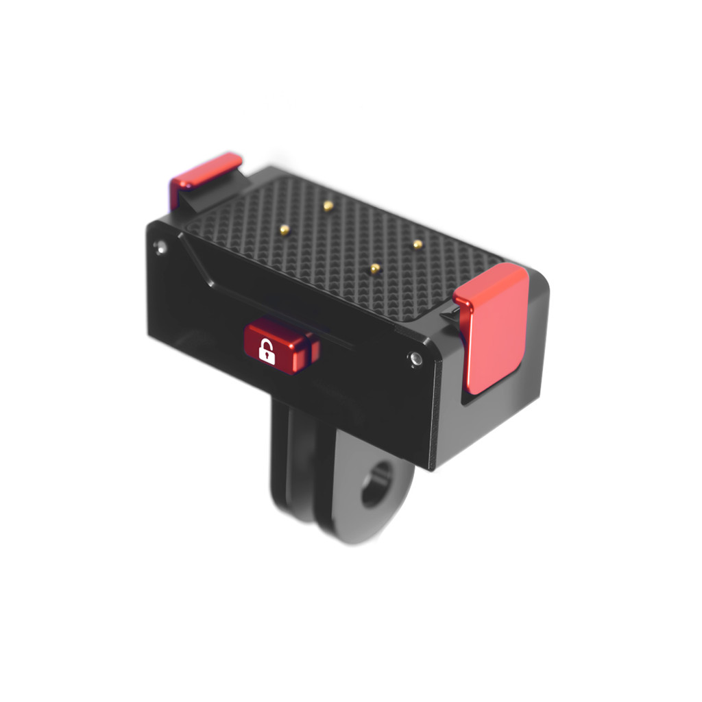 Magnetic Quick Release Mount ฐานชาร์จสําหรับ DJI Osmo 360 Panoramic Action กล้อง Secure Claw-Lock อะแดปเตอร์ขาตั้งกล้องอุปกรณ์เสริม
