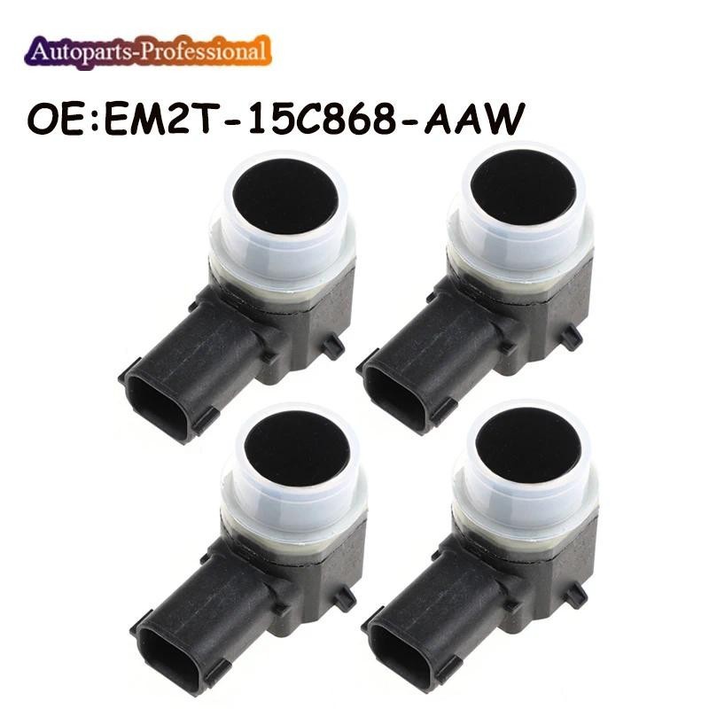 4 ชิ้น/ล็อตคุณภาพสูง PDC เซ็นเซอร์ที่จอดรถ EM2T15C868AAW EM2T-15C868-AAW สําหรับ 2015-2016 Ford Edge