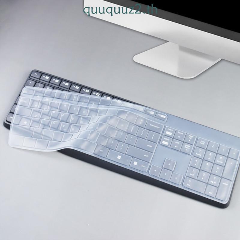 Quu กันน้ําคีย์บอร์ดฝาครอบป้องกันฟิล์มสําหรับ K235 K375 MK235 MK315 คีย์บอร์ดผิว