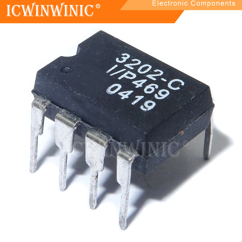 5 ชิ้น MCP3202-CI/P MCP3202-BI/P DIP-8 วงจรรวม IC