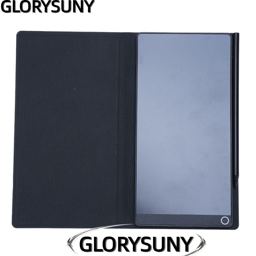 GLORYSUNY แท็บเล็ตการเขียน LCD, ปากกาแขวนหนัง Digital Notepad, Erasable นํากลับมาใช้ใหม่ได้ 6.5 นิ้ว