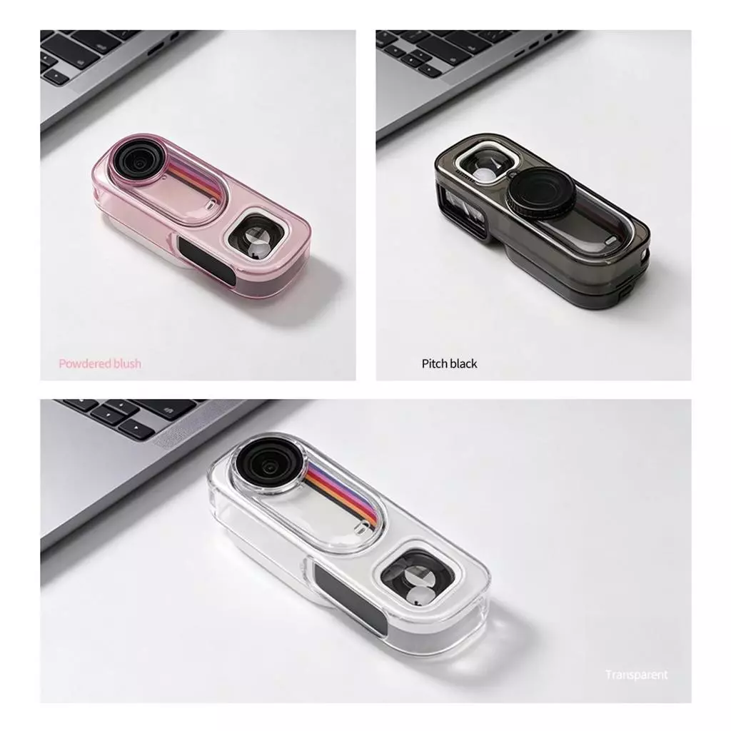 เคสใสสําหรับ Insta360 GO3S Retro Camera - TPU Dust-Proof กันกระแทก Drop-Proof Slim Fit Anti-Scratch Cover Shell thumbnail 10
