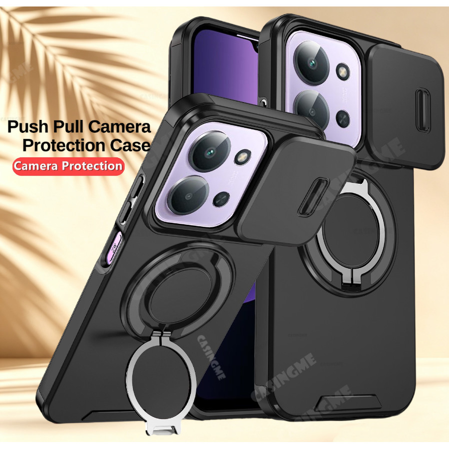 Redmi 15C หรูหราเกราะกันกระแทกสไลด์กล้องเลนส์ป้องกันสําหรับRedmi 15C Redmi15C 15 14C 13 15A 17C C C1