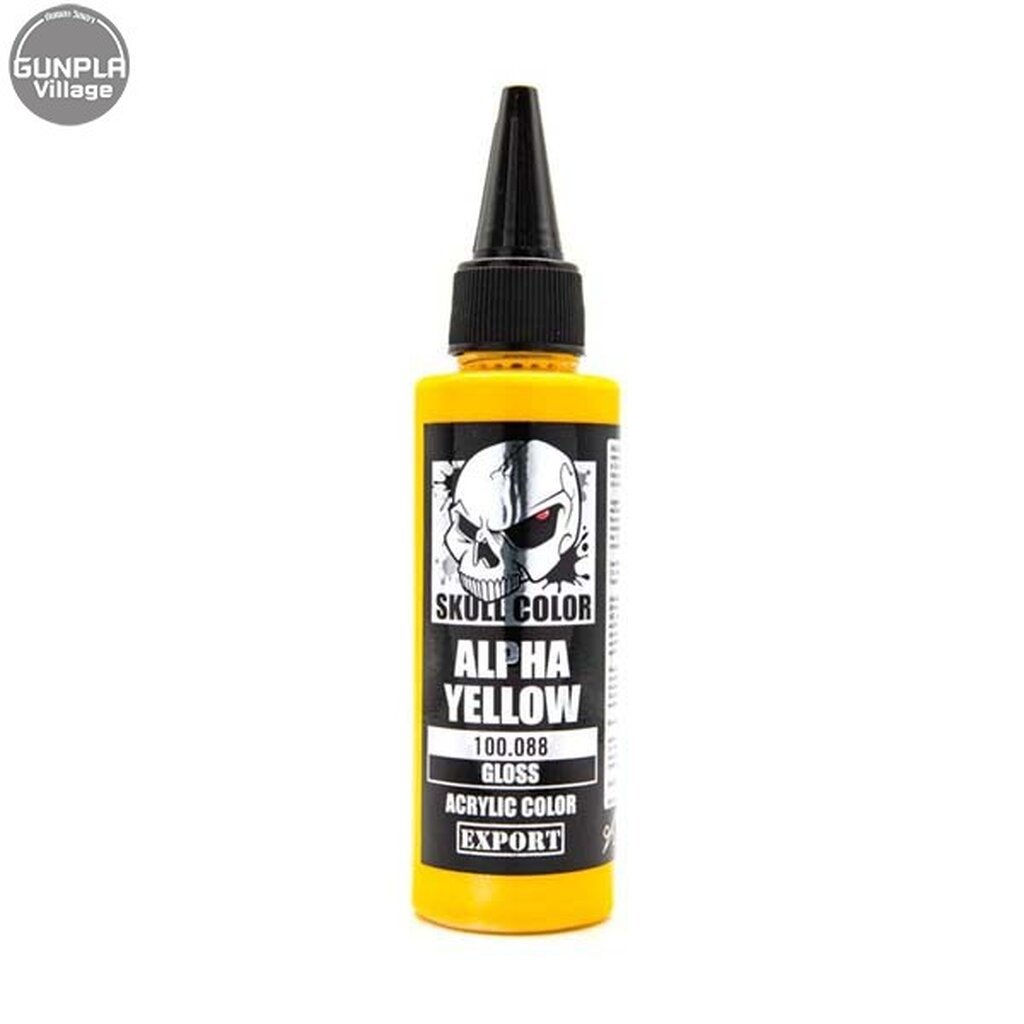Skull Color 100.088 Alpha Yellow 60 ml (Gloss) 8853100903885 (สี)