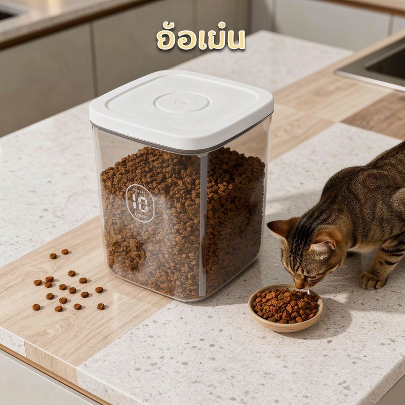 Meilovmao حاوية طعام حيوانات مفرغة من الهواء — صورة 2