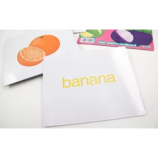MISBOOK การ์ด Flash Card - Fruits