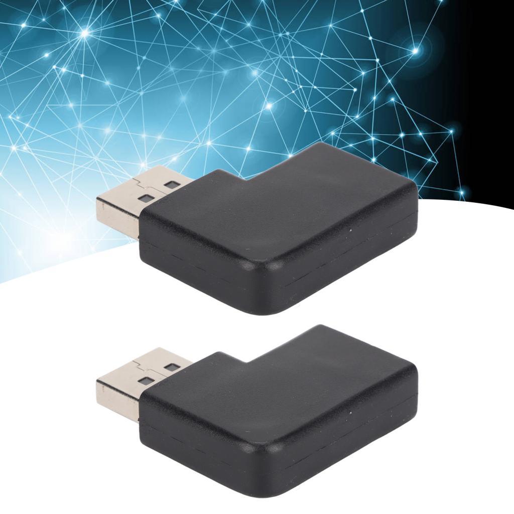 Superparis 2 ชิ้น Displayport Extender จอแสดงผลหน้าจอเดียวกัน 7680x4320 ความละเอียดเสถียรที่เชื่อถือ