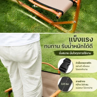 COD ผ้าเปลี่ยนเก้าอี้พับ ผ้า Oxford หนาพิเศษ สำหรับเก้าอี้แคมป์ปิ้ง เก้าอี้ตกปลา พร้อมพนักพิง