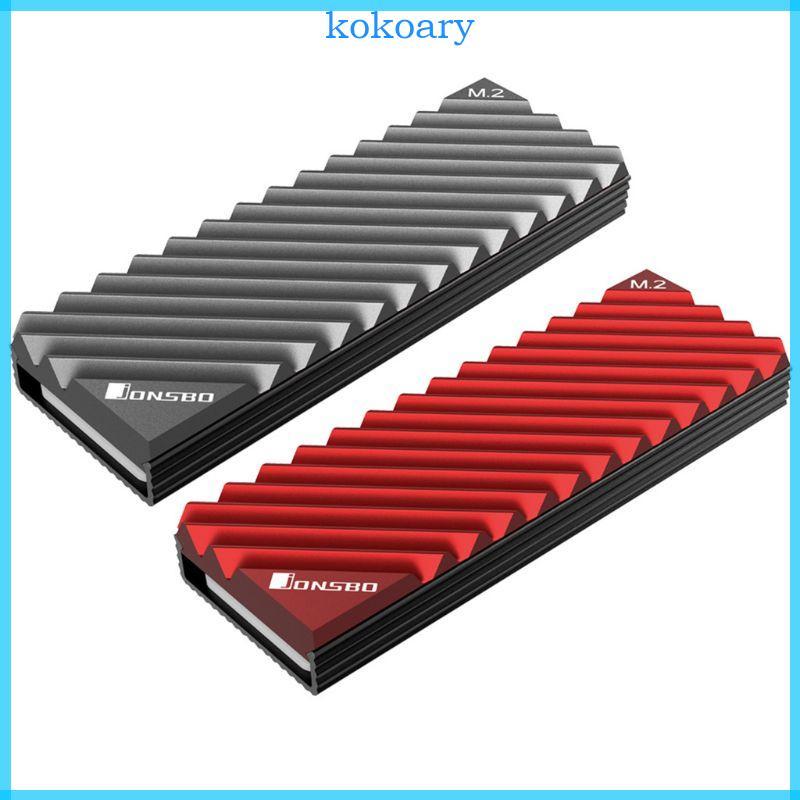 KOK สําหรับ M 2 SSD 2280 ฮีทซิงค์ Cooler M2 2280 SSD Solid State Hard Disk หม้อน้ํา M2-3