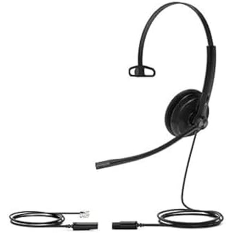 Yealink YHS34-LITE-MONO ชุดหูฟังแบบกว้างสําหรับโทรศัพท์ IP Yealink