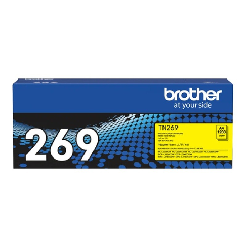 BROTHER ผงหมึกโทนเนอร์ รุ่น BTH-TN-269Y สีเหลือง ขนาด 1,200 แผ่น
