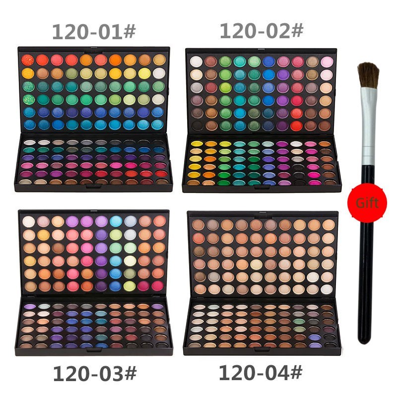 พาเลทตา 4u2 พาเลทตา odbo พาเลทตา sivanna COS 120 Color Matte Professional Non-Smudge Eyeshadow Palet