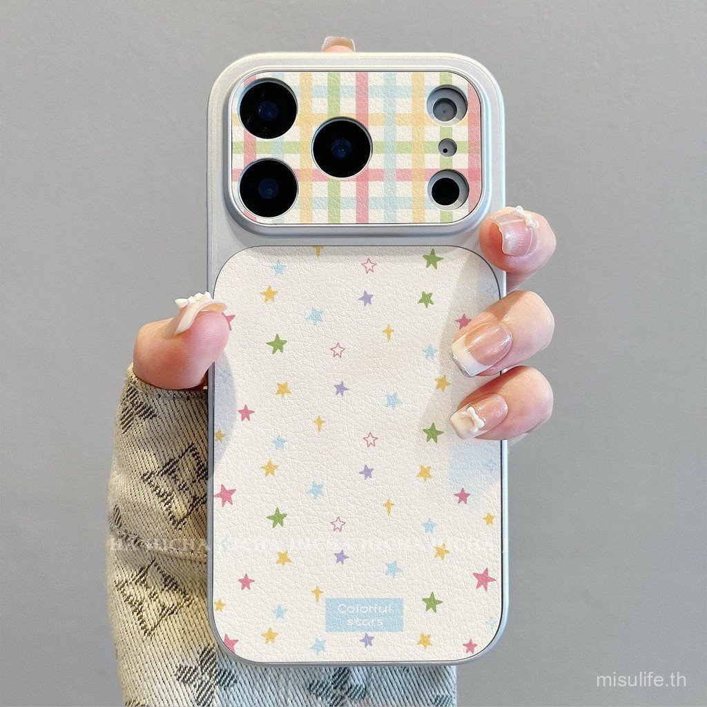 เคสโทรศัพท์สําหรับ VIVO Y93 Y91 Y76 V70FE V60LITE หนังกรณี Corning สไตล์เกาหลี Slim Elegant Girl Cov