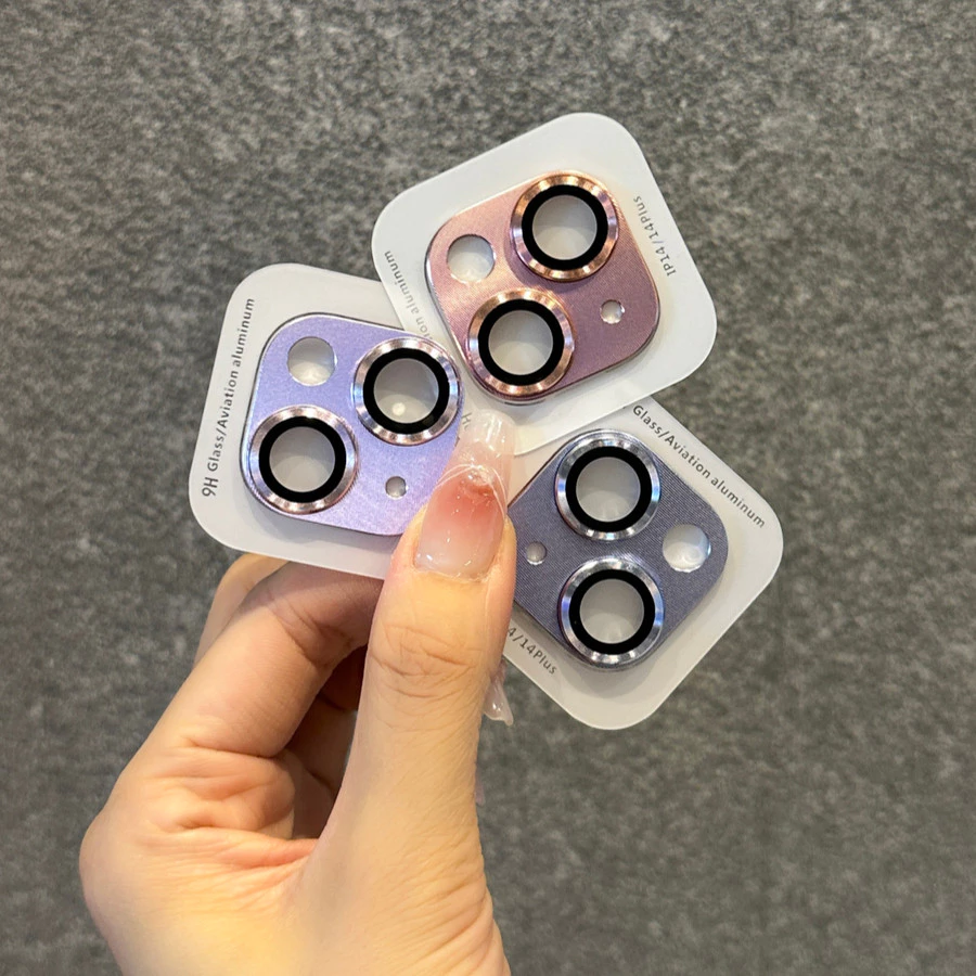 ฟิล์มกล้อง ไอโฟน เลนส์กล้อง For iPhone 17 16 15 Pro Max 11 12 13 Pro 14 Plus Mini ฟิล์มหลัง กระจกกล้อง กล้องหลัง ฟิล์ม