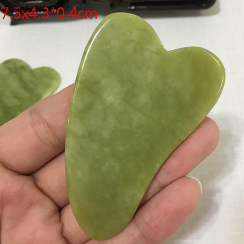 [Well] Guasha Scraping Plate Gua Sha Massage Face Meridian Scraping [ใหม่]
