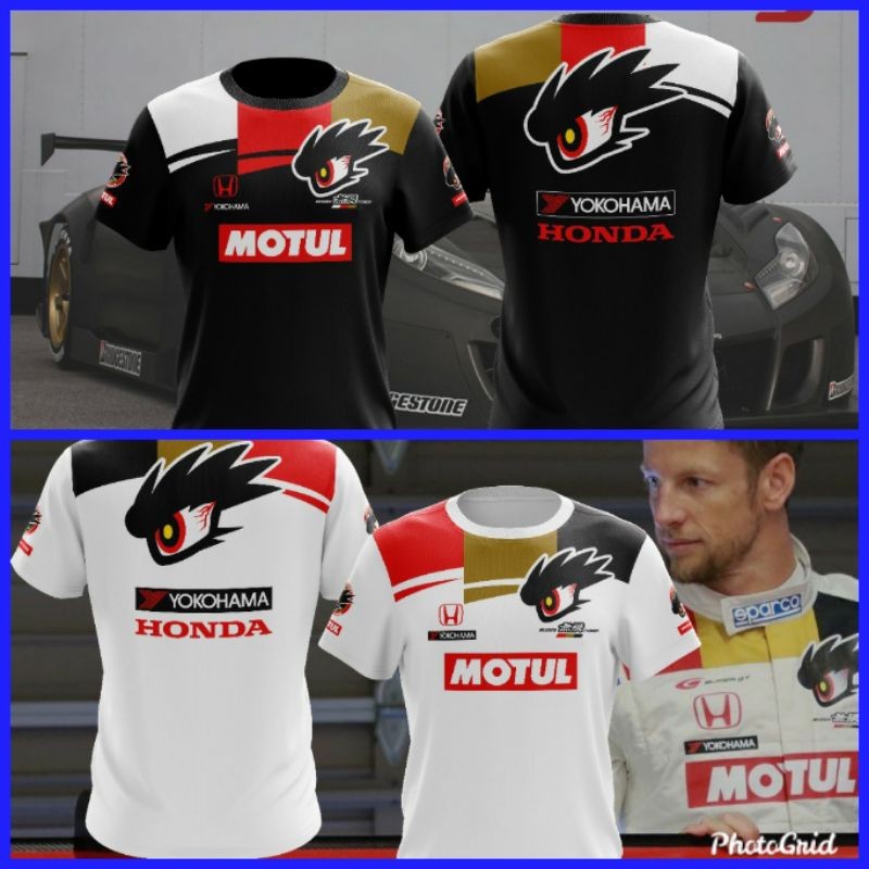 เสื้อยืด Motul Mugen Sublimation / เสื้อไมโครไฟเบอร์ / เสื้อแข่ง