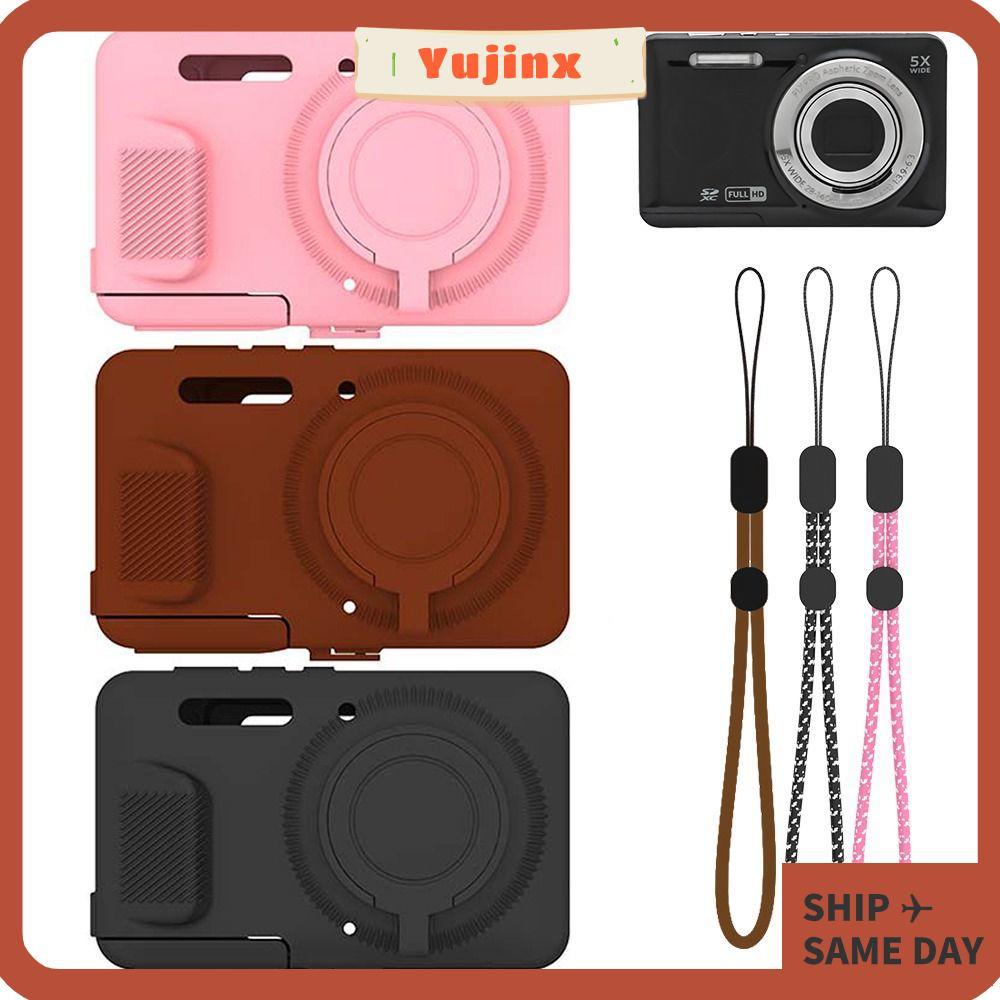 YUJINX กล้องป้องกัน,พร้อมเชือกเส้นเล็กกันกระแทก Body Cover, Anti-Scratch ซิลิโคนผิวสําหรับ KODAK PIX