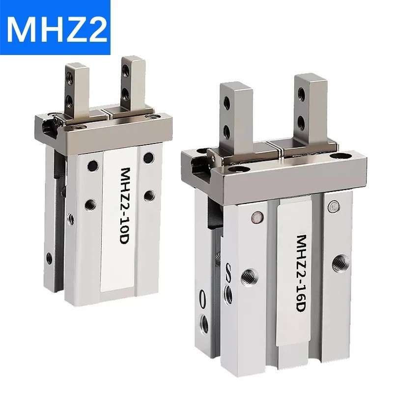 MHZ2 MHZL2 นิวเมติก 2 นิ้ว Air Gripper กระบอก MHZ2-10D MHZ2-16D 6D 20D 25D 32D 40D SC อลูมิเนียม Cla
