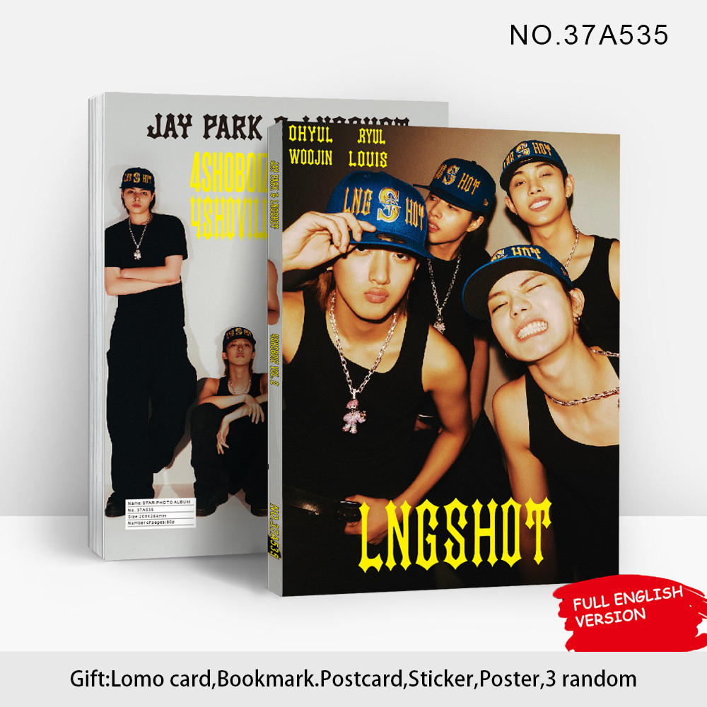 อัลบั้มภาพ 80p รูปแบบใหม่ LNGSHOT อัลบั้มใหม่ 4SHOBOIZ Vol. สินค้า 4SHOVILLE 2 อัลบั้ม