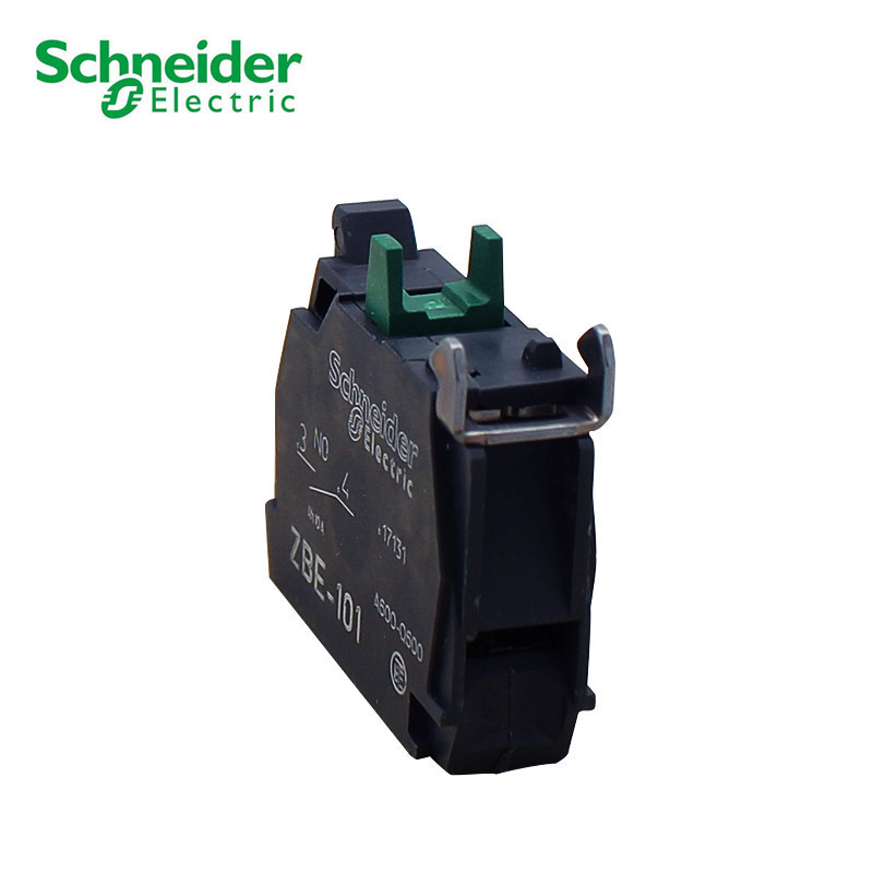 ทยค์ บี Schneider สวิตช์ปุ่มกดไฟฟ้า ZBE-101 XB4 Series โมดูลสัมผัสเปิดปกติ ZBE101 ZBE102 WDBM 7EAQ