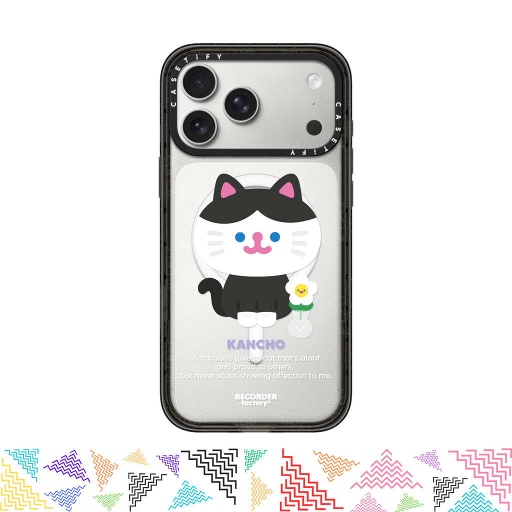 เคสมือถือ CASETiFY | BIG KANCHO [RECORDER factory] For iPhone Samsung แท้ พร้อมส่ง เคสกันกระแทก