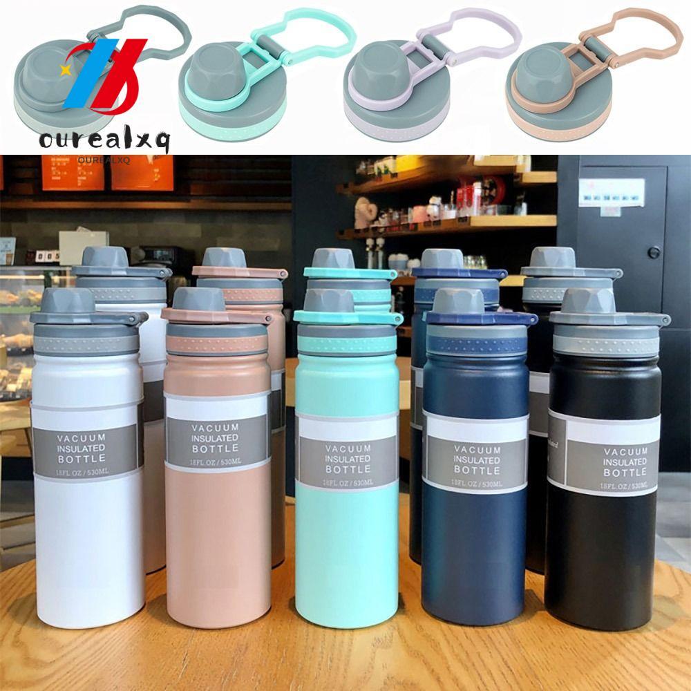 OUREAPH 1 ชิ้นถ้วยหมวก, TS-8706B/TS-8709B PVC ขวด, Universal 530 ml/750 ml Splash Proof พร้อมซีลแหวน