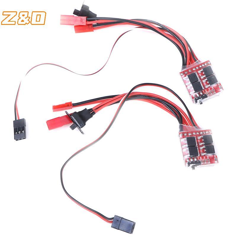 ZO 20A ESC 30A ESC มอเตอร์ความเร็ว RC ESC 2KHz ส่งต่อแปรงย้อนกลับเบรค