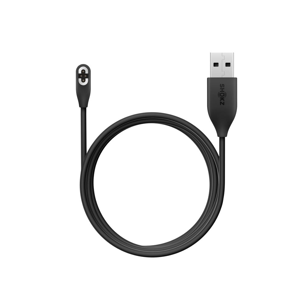 SHOKZ Magnetic Charger Cord Compatible Open Swim Pro S710, folastic elastomer, 650 มม. สําหรับสายชาร