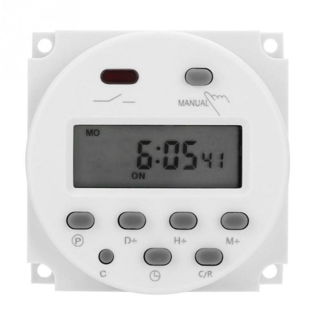 ร้านส่งไว จับเวลา 220V  24V 12V CN101A Digital LCD Power TIMER สลับเวลาโปรแกรมรีเลย์ 16A CN101