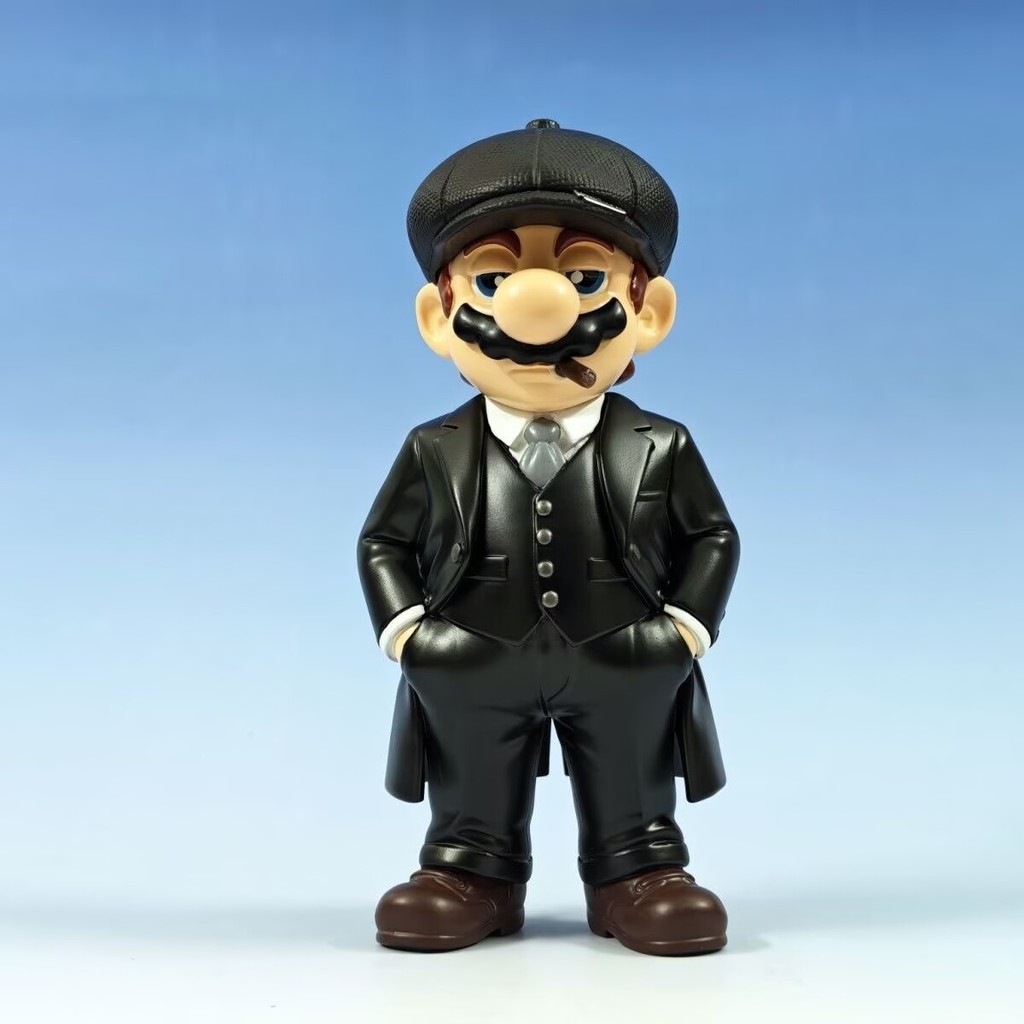 Peaky Blinders Mario Cos Shelby เรซิ่น Action Figure เครื่องประดับเดสก์ท็อป
