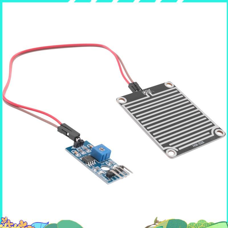 Ffefhrudh Rain Sensor Module Rainwater Rain Sensor Module 3, 3V-5V